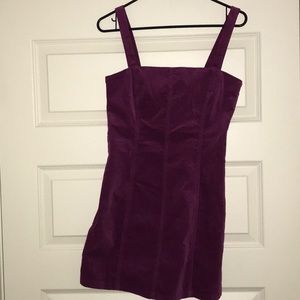 Short dark pink dress